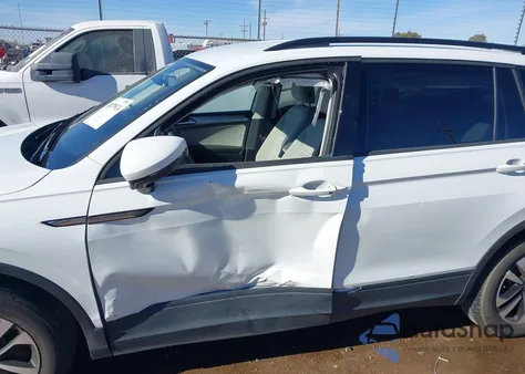 2023 Volkswagen Tiguan 2.0T S from USA, damaged, VIN 3VVRB7AX6PM045894